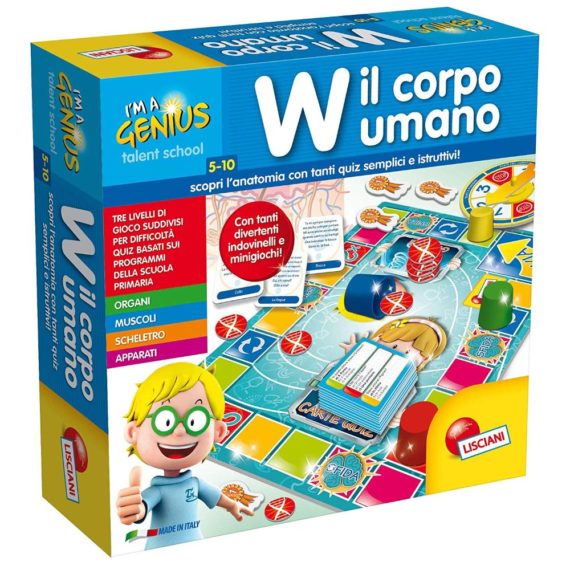 Lisciani Giochi 48915 W Il Corpo Umano Piccolo Genio Talent School