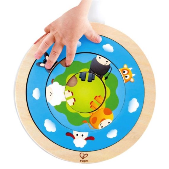 Hape Cerchi degli Animali Rotanti