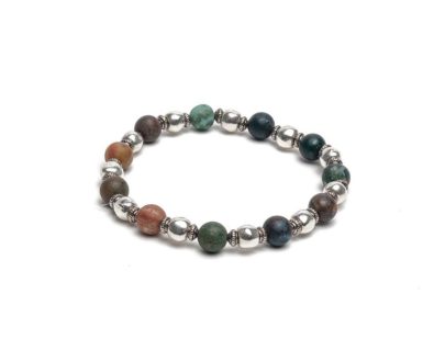 VESTOPAZZO - BRACCIALE ELASTICO SFERE MULTICOLOR - LOM1007