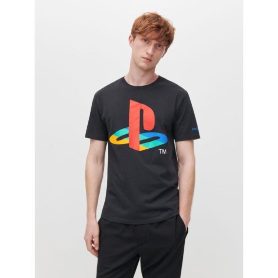 T-Shirt Manica Corta Playstation Black Difuzed