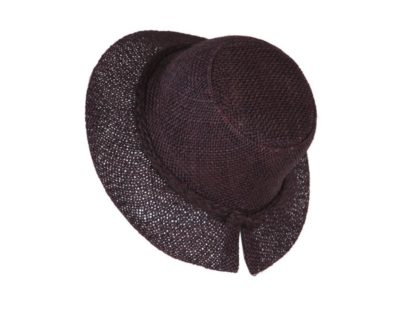 Cappello Sisal Rondine marrone