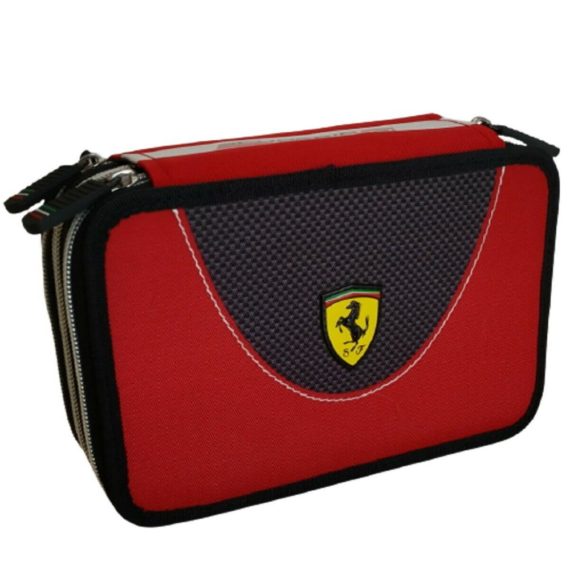 Astuccio organizzato 3 zip Frixion Ferrari kids