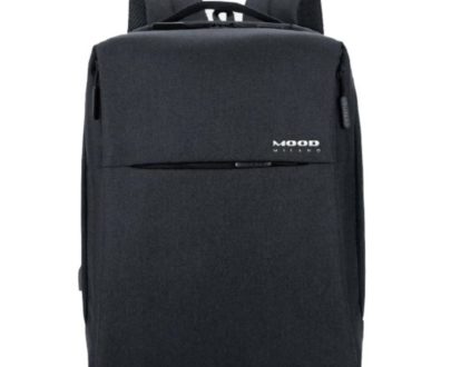 Zaino Multiscomparto+ Caricatore USB esterno - modello 2 nero