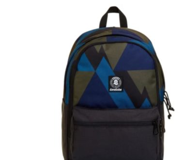Zaino Invicta Barly Plus - Fantasia Mountain pattern