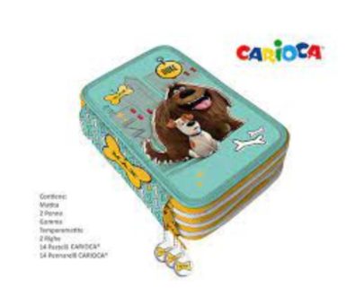 Astuccio 3 zip completo - The secret life of Pets