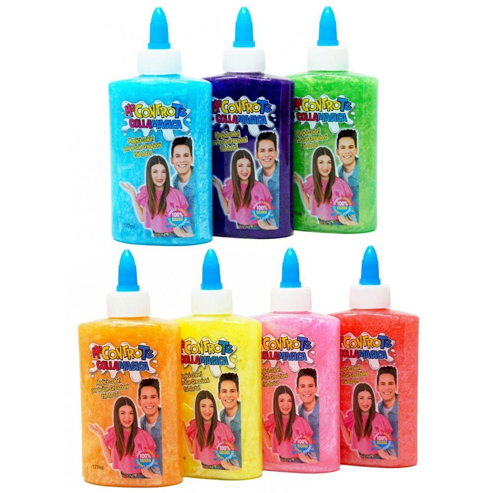 Colla magica ultra meta/glitterl 177ml - Me contro Te