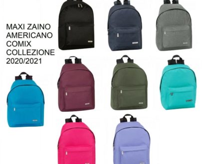 Zaino Americano Monocolore - Comix