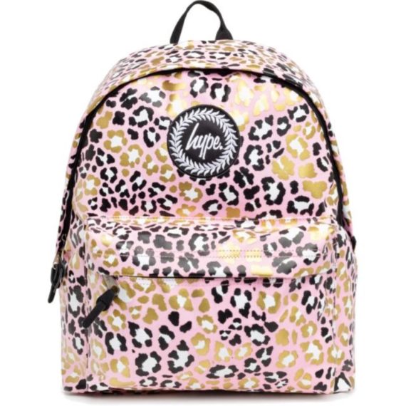 ZAINO BACKPACK GLITTER LEOPARD HYPE