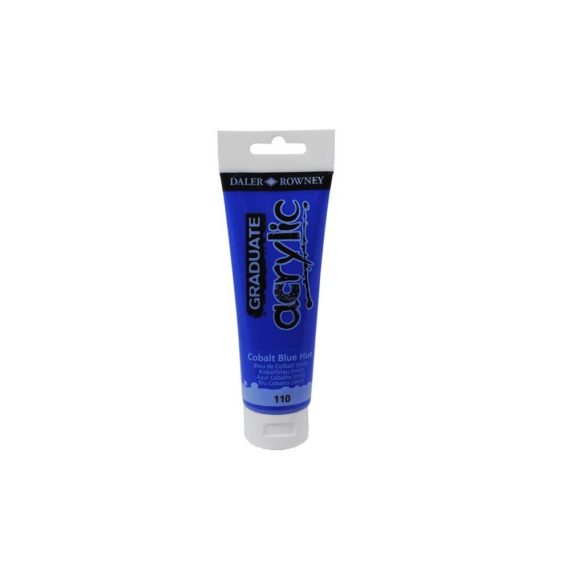 DALER ROWNEY Colore acrilico fine Graduate tubo 120 ml Cobalt Blue Hue - Art. No. 123120110