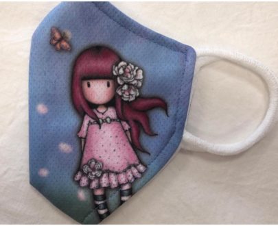 MASCHERINA PROTETTIVA FILTRANTE PER BAMBINI-SANTORO GORJUSS-FASHION MASK- Cod. G186