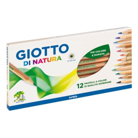 COLORI GIOTTO - DI NATURA - 12 PASTELLI