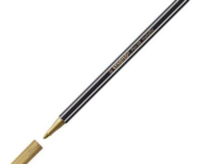 Pennarello Pen 68 a punta fine - colore oro - Stabilo