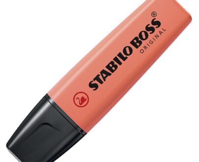 EVIDENZIATORE STABILO BOSS- COLORI PASTELLO - ROSSO CORALLO