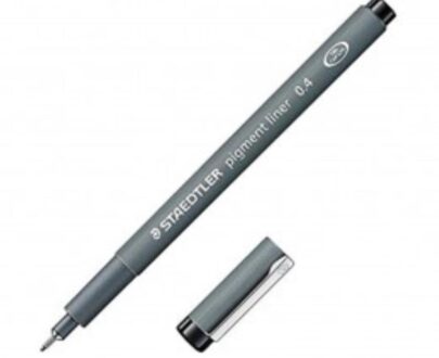 Pennarello pigment liner nero 0.4 mm graduate -Staedtler