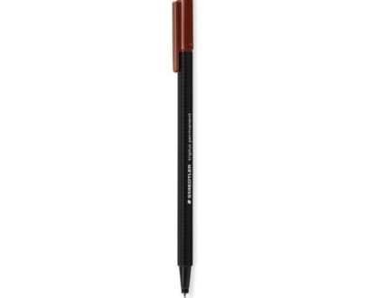 Penna triplus permanent punta 0.3 mm - Staedtler - Marrone