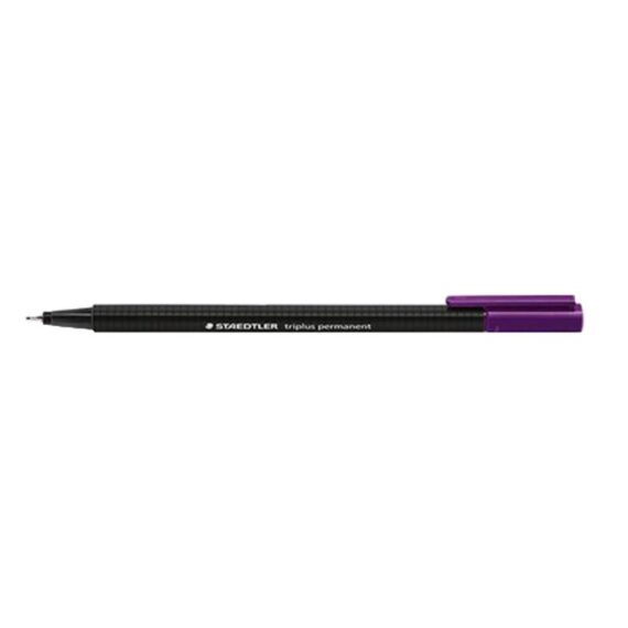 Penna triplus permanent punta 0.3 mm - Staedtler - Viola