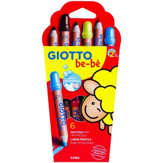 Supermatitoni Pastelli Giotto be-bè 6PZ