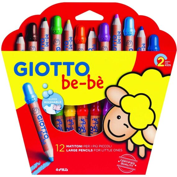 Supermatitoni Pastelli Giotto be-bè Astuccio 12PZ