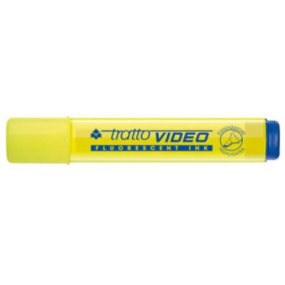 Evidenziatore Tratto Video Giallo