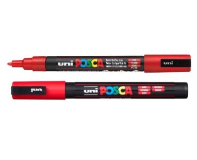 Pennarello uniposca - rosso -  1.8-2.5 mm