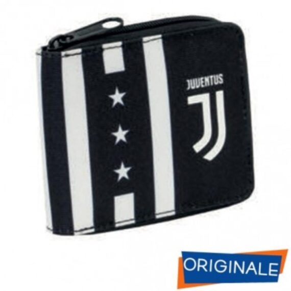 PORTAFOGLIO CON CHIUSURA A ZIP JUVENTUS - Winner forever