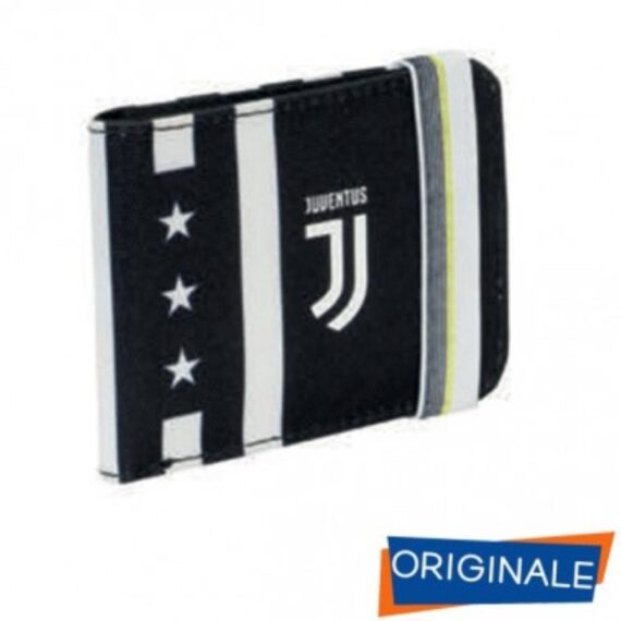 PORTAFOGLIO CON CHIUSURA AD ELASTICO JUVENTUS WINNER FOREVER