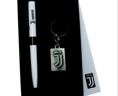 PENNA A SCORRIMENTO CON PORTACHIAVI JUVENTUS PRODOTTO UFFICIALE