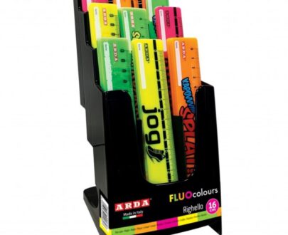 RIGHELLO 16 CM. FLUO FANCY - ARDA