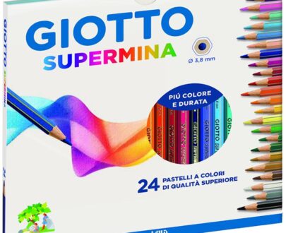 COLORI GIOTTO - SUPERMINA - 24 PASTELLI