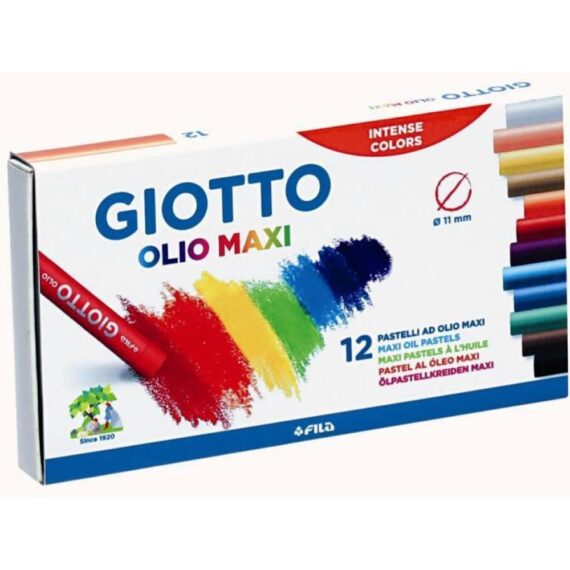 12 pastelli ad olio Maxi - Giotto