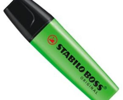 EVIDENZIATORE STABILO BOSS - FLUO -VERDE