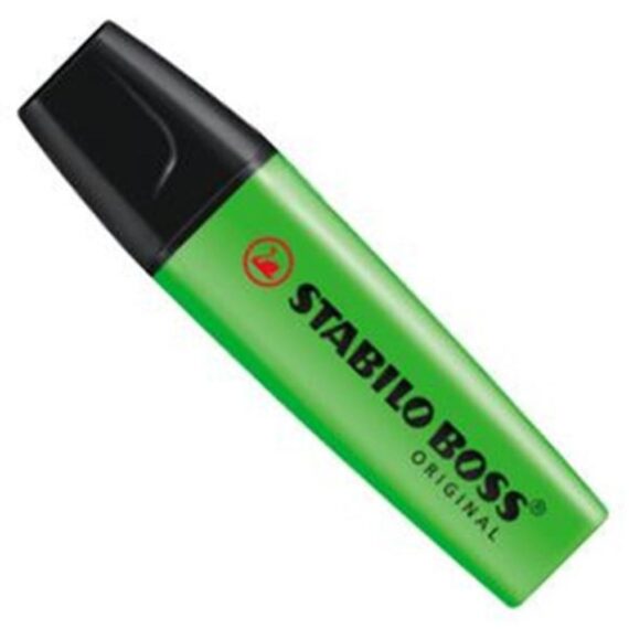 EVIDENZIATORE STABILO BOSS - FLUO -VERDE