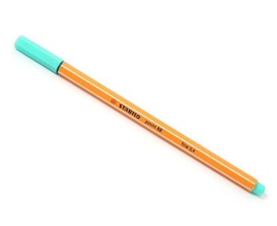 Penna Graduate point 88 fine 0.4 - Verde  acqua - Stabilo