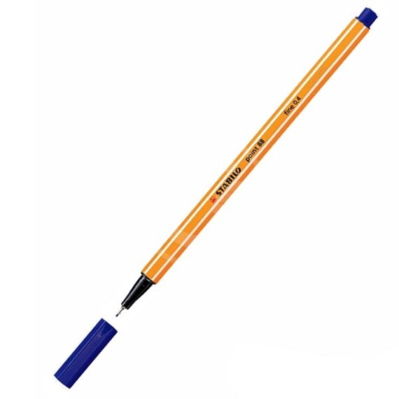 Penna Graduate point 88 fine 0.4 - Blu notte  - Stabilo