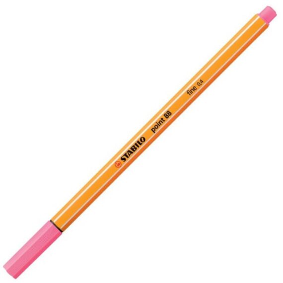 Penna Graduate point 88 fine 0.4 - Rosa carne scuro - Stabilo