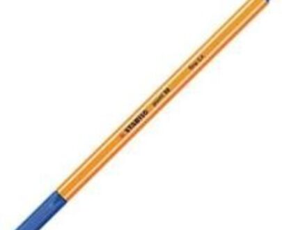 Penna Graduate point 88 fine 0.4 - Blu scuro - Stabilo