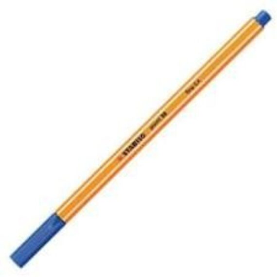 Penna Graduate point 88 fine 0.4 - Blu scuro - Stabilo