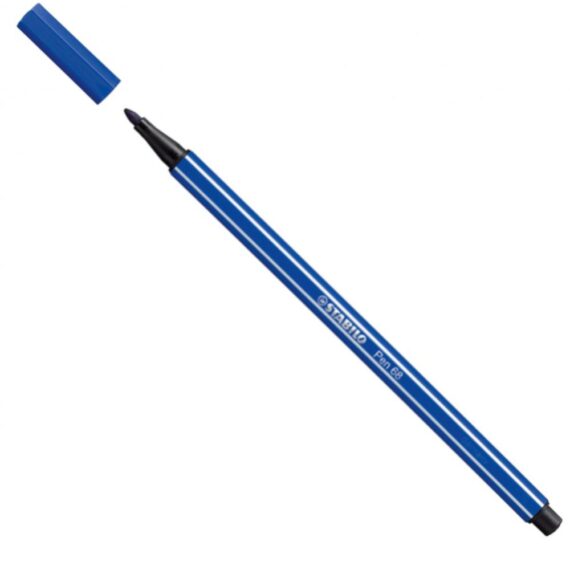 PENNARELLI PEN 68 - STABILO - BLU SCURO