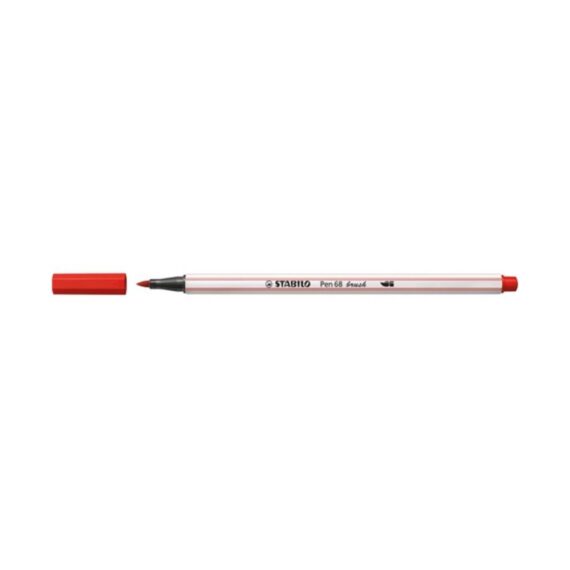 PENNA PEN 68 BRUSH - CARMINIO - STABILO