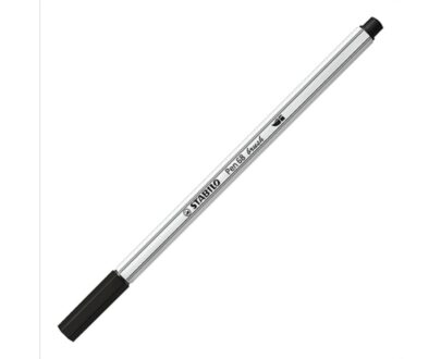 PENNA PEN 68 BRUSH - NERO - STABILO