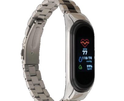 Orologio digitale Smart Brand 2 - Acciaio maglia grossa - Black Silver 9