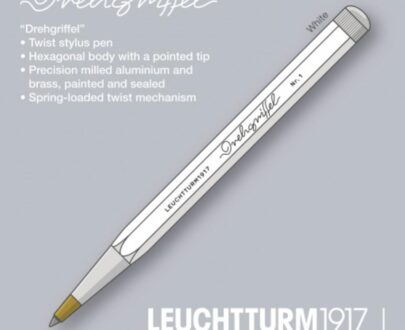 Penna a Sfera Media inchiostro Royal Blue - colore bianco - LEUCTTURM1917