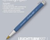 Penna a Sfera Media inchiostro Royal Blue - colore denim - LEUCTTURM1917