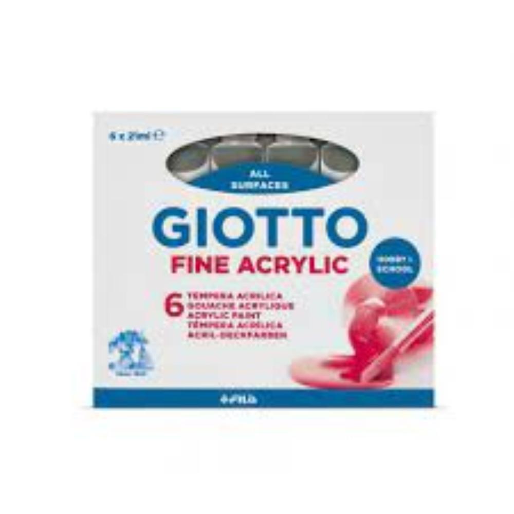 Tempera acrilica tubo 21 ml - Argento - GIOTTO