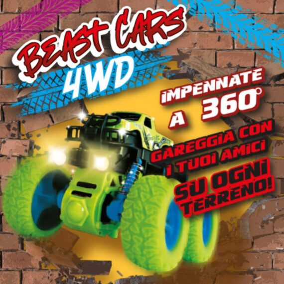 MACCHININE DA CROSS BEAST CARS 4WD