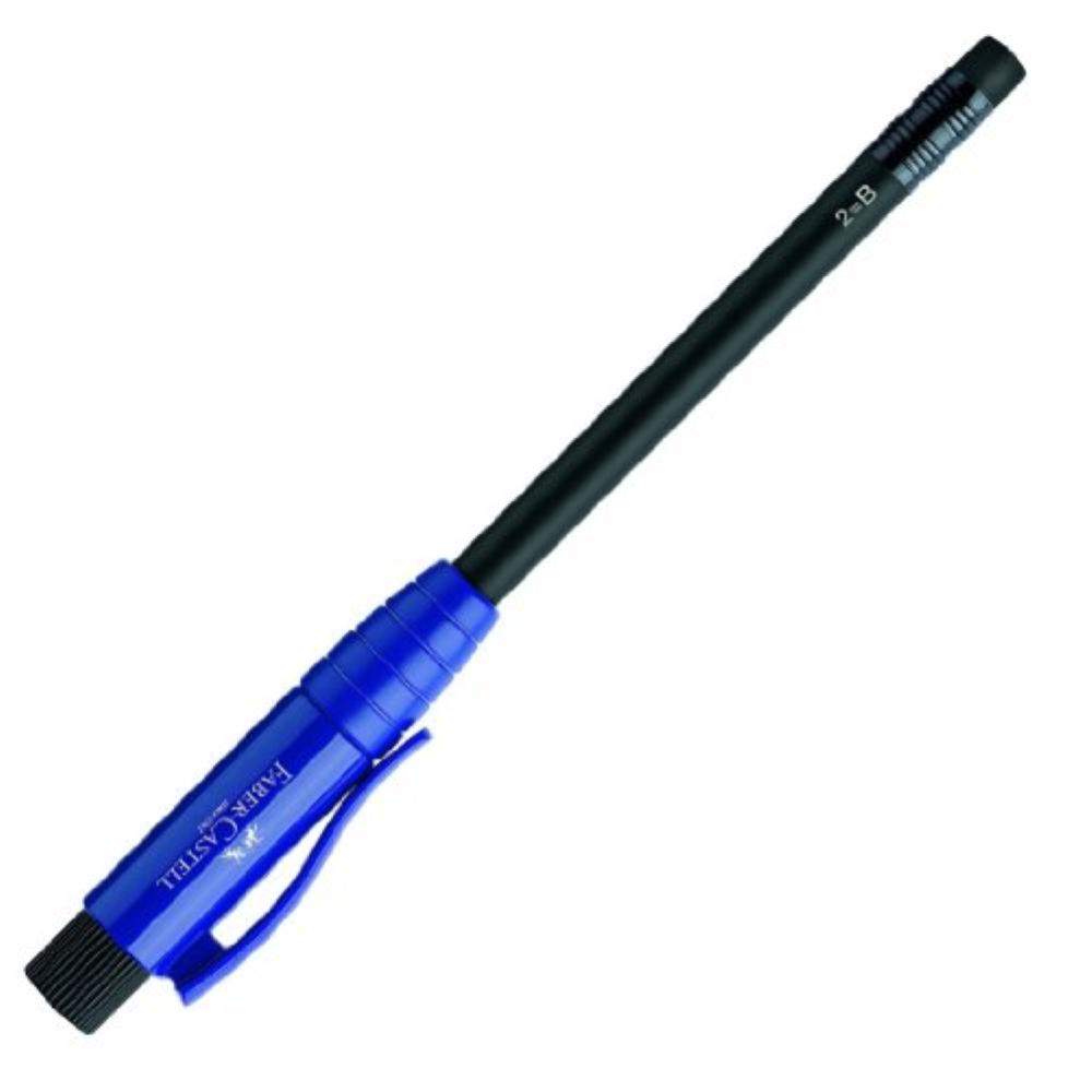 Matita con temperino e gomma - Blue - FABER-CASTER