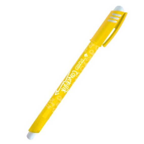 Penna a sfera cancellabile Cancellik 1 mm - Giallo -TRATTO