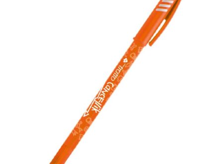 Penna a sfera cancellabile Cancellik 1 mm - Arancione - TRATTO