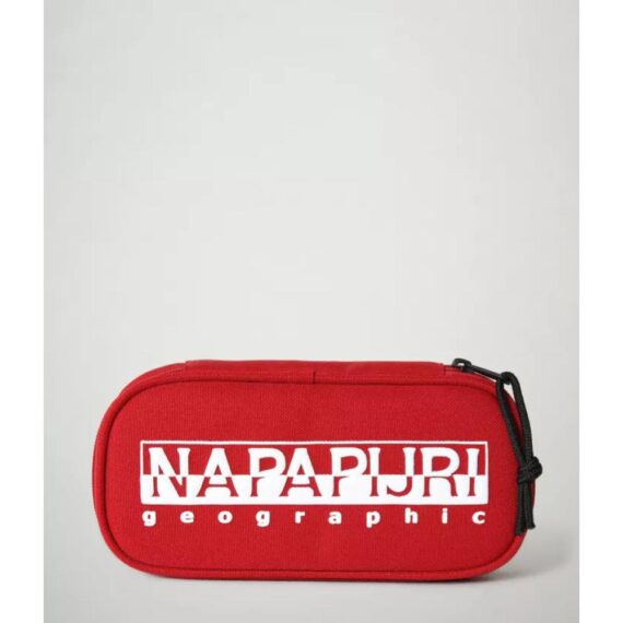 Astuccio Ovale Napapijri Happy Pencilcase 2 - Rosso