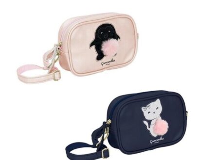 Tracollina Ovale Camomilla Rosa Con Pinguino